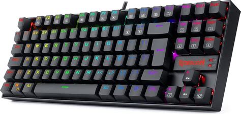 Comprar Teclado Redragon Kumara Preto K Rgb Switch Blue Keycaps