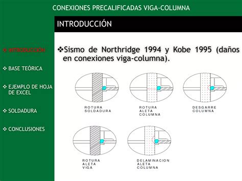 Diseño de conexiones viga columna en estructuras metalicas PPT