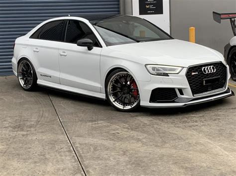 Audi RS3 8V Sedan White BC Forged HCA162S Wheel Front