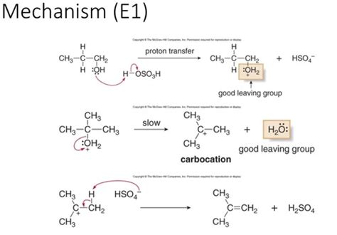 Organic Chemistry Mechanisms Flashcards Quizlet