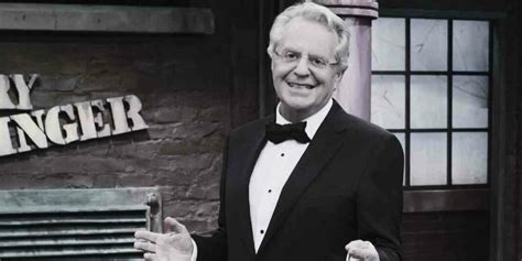 Jerry Springer Cause Of Death Confirmed As Pancreatic Cancer