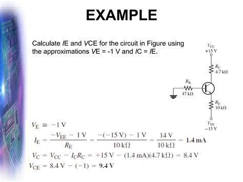 Dc Biasing Bipolar Junction Transistors Bjts Ppt