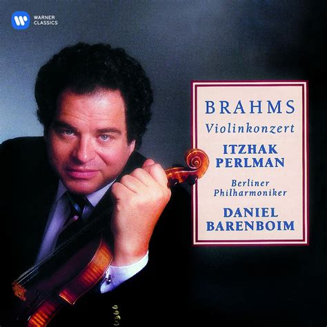 Brahms Violin Concerto Album By Itzhak Perlman Berlin Philharmonic