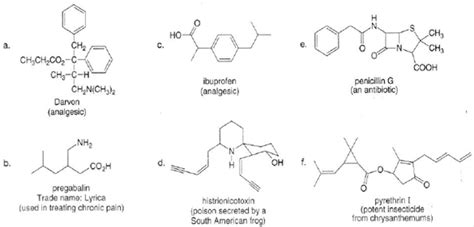 Solved Identify The Functional Groups In Each Molecule Chegg