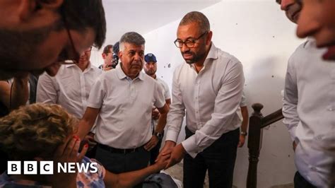 James Cleverly Says Uk Urges Minimal Civilian Casualties In Israel Gaza War