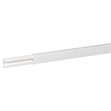 Moulure DLPlus 32x12 5mm 1 Compartiment Longueur 2 1m Blanc 030015