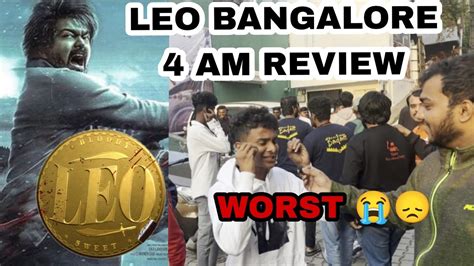 🔥💢leo Public Review Fdfs Review Vijay Fans Lcu Review Public