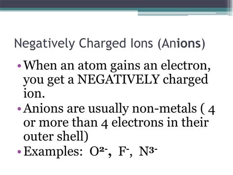 PPT - Forming Ions PowerPoint Presentation, free download - ID:2731910