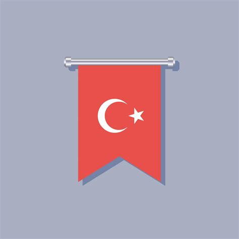 Illustration of Turkey flag Template 11021439 Vector Art at Vecteezy