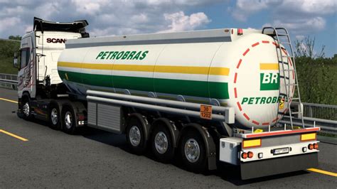 SKIN SCS FUEL TANK PETROBRAS 1 0 1 45 1 46 ETS2 Mods