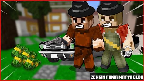 MİNECRAFT FAKİR VE ZENGİN MAFYA OLUYOR Minecraft ZENGİN FAKİR