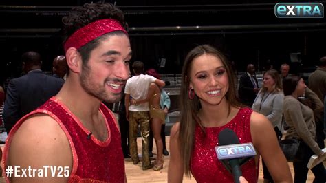 Would Alexis Ren And Alan Bersten Seal A ‘dwts’ Victory With A Kiss Youtube