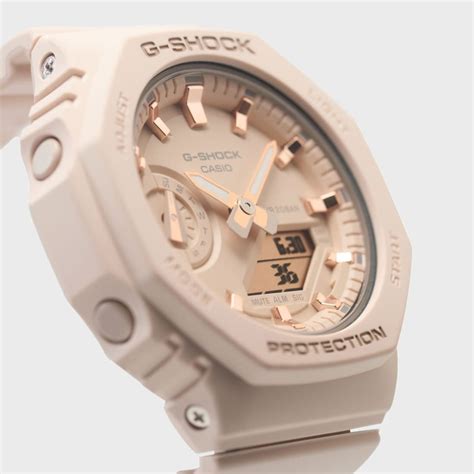 Casio Montre G Shock GMA S2100 4AER Beige LaBoutiqueOfficielle