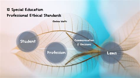 12 Special Education Professional Ethical Standards By Chelsea Lyn On Prezi