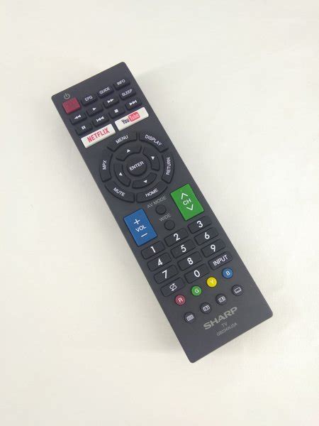 Jual Remot Remote TV Sharp Aquos LCD LED Smart TV GB234WJSA Original Di