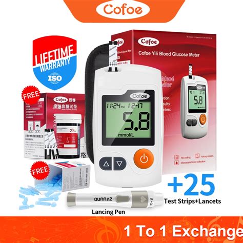 Cofoe Yili Blood Glucose Meter Glucometer Diabetes Blood Sugar Tester