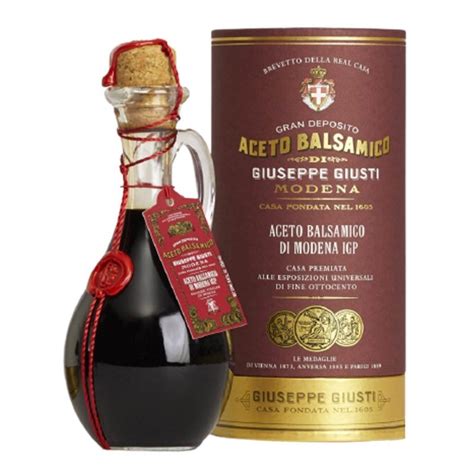 Aceto Balsamico Di Modena Igp Medaglie Oro Anforina Giusti Ml