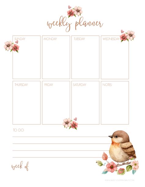 Get Organized Free April Planning Pages Artofit