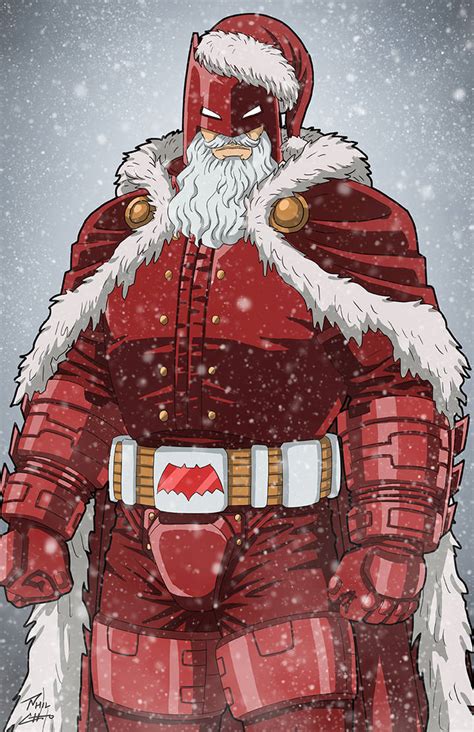 Santa Batman by phil-cho on DeviantArt