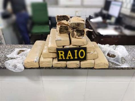 PMCE Captura Mulher 18 Kg De Maconha Em Transporte Intermunicipal