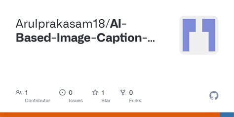 GitHub Arulprakasam18 AI Based Image Caption Generation Using CNN RNN