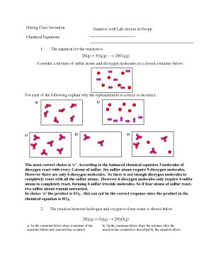 Fillable Online Genchem Chem Okstate Chemical Equations Fax Email