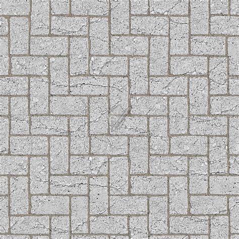 Concrete Paving Herringbone Outdoor Texture Seamless