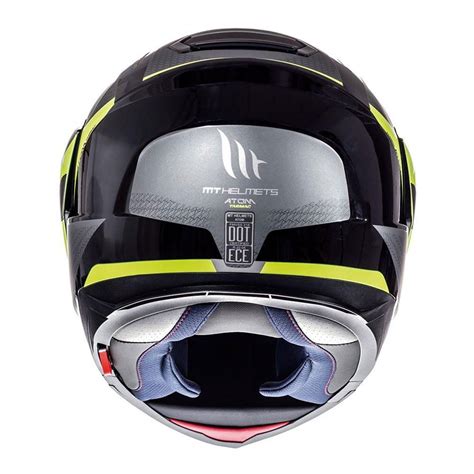 Mt Helmets Capacete Modular Atom Sv Tarmac Cinzento Motardinn