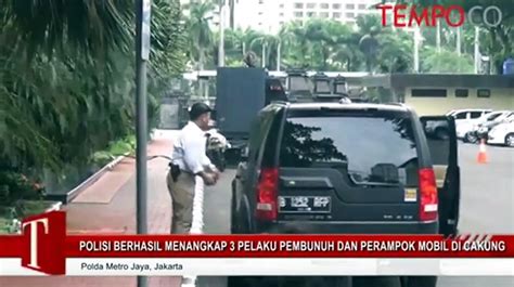 Polisi Berhasil Menangkap Pelaku Pembunuh Dan Perampok Mobil Di