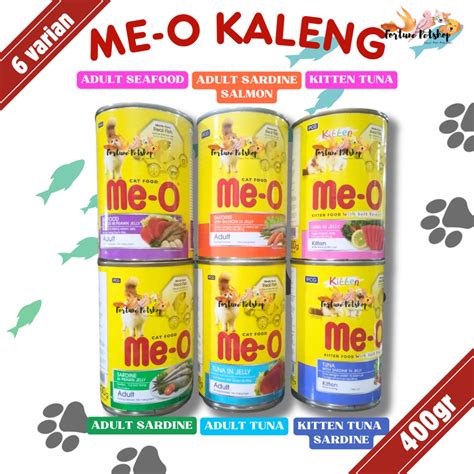 Jual Meo Kaleng ADULT Tuna Seafood Sardine Meo Kaleng KITTEN Tuna