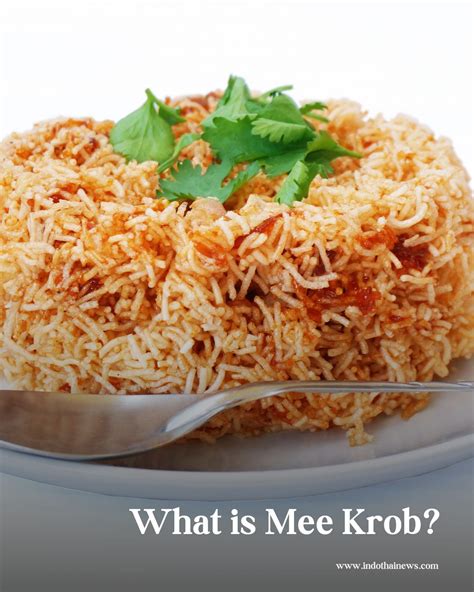 Indo Thai News - Translated simply as “crispy noodles,”... | Facebook