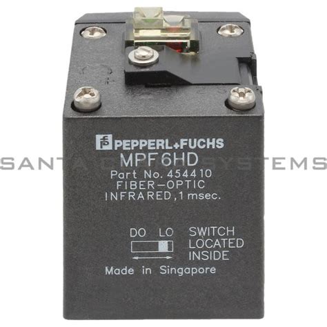 Mpf Hd Pepperl Fuchs Fiber Optic Sensor Santa Clara Systems