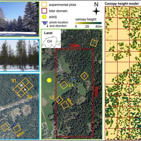 Overview Of Study Sites Aerial Images Of The Forest Sites At Sodankyl