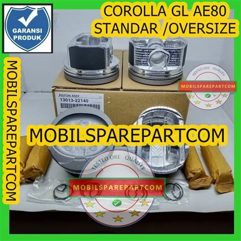 Jual Piston Stang Seher Seker Toyota Corolla Gl Ae Standar Std