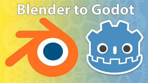 How To Get D Models From Blender Into Godot Youtube