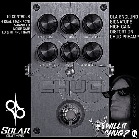 Guitar Pedal X News Ola Englund S Killer New Signature Chug High