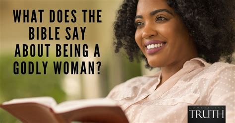 What does the Bible say about being a godly woman?