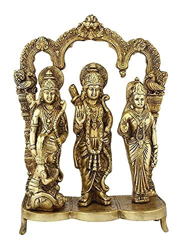 Buy Das Traders Brass Metal Lord Ram Darbar Murti Rama Sita Laxman