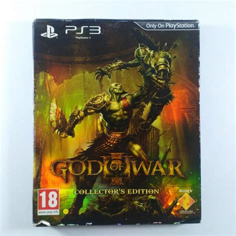 Jual BD PS3 Kaset Game GOW 3 God Of War III Collector Edition Shopee