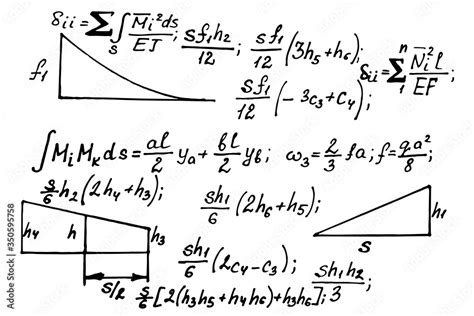 Physical Notation With The Equations Figures Schemes Plots And Other Calculations On