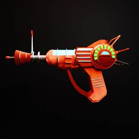 3D Model RayGun Call Of Duty Zombies VR AR Low Poly CGTrader