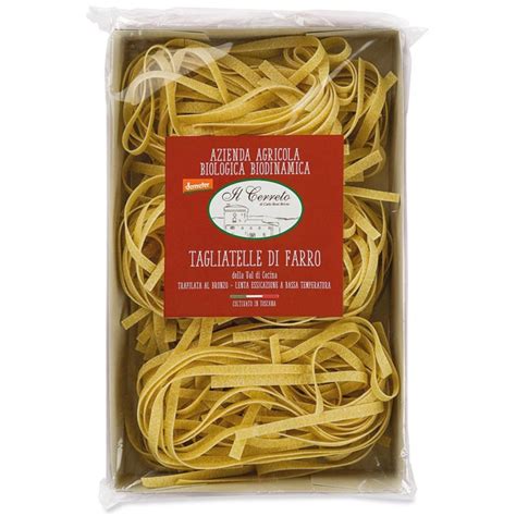 Tagliatelle Di Farro Dicocco Della Val Di Cecina Cuore Verde