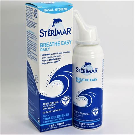 Sterimar Breath Easy Daily Nasal Spray 100ml X 1 Bottle Home Health Uk