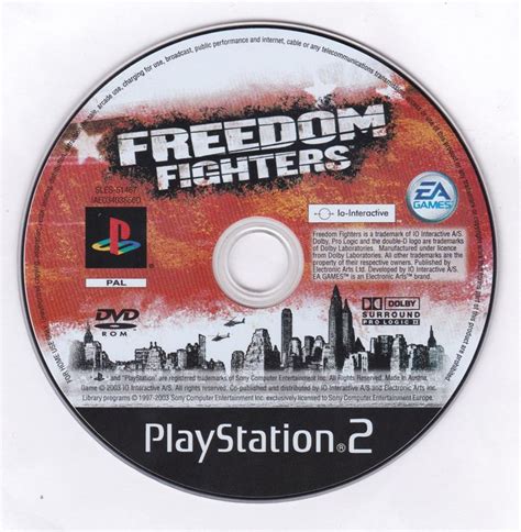 Freedom Fighters 2003 Playstation 2 Box Cover Art Mobygames