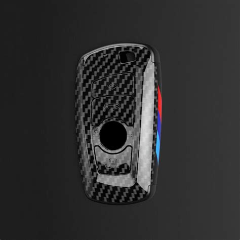 For Bmw Carbon Fiber Remote Key Fob Case Cover Series F F