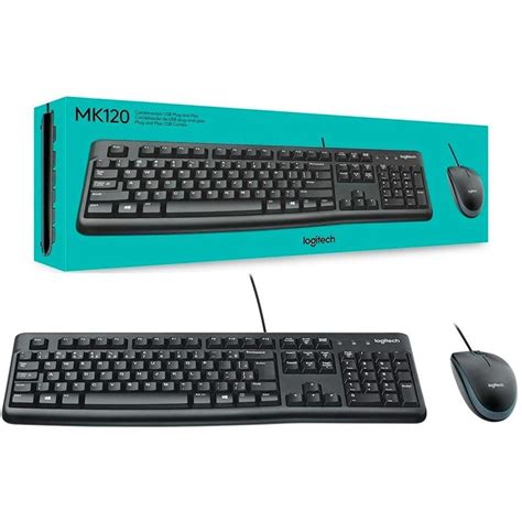 Kit Logitech Mk Teclado Mouse Novo Arena Games Loja Geek