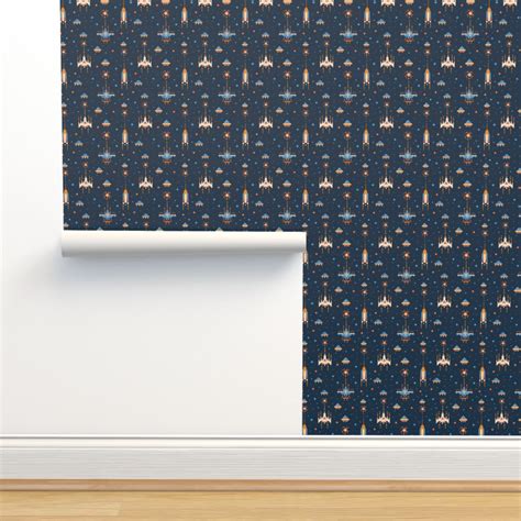 8-bit vintage video game Wallpaper | Spoonflower