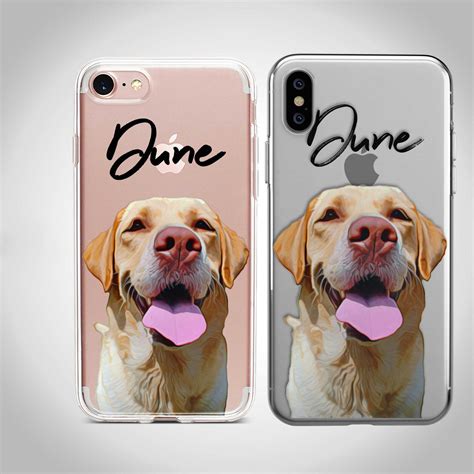 Personalisierte Iphone Hülle Für Hunde Personalisierte Etsy