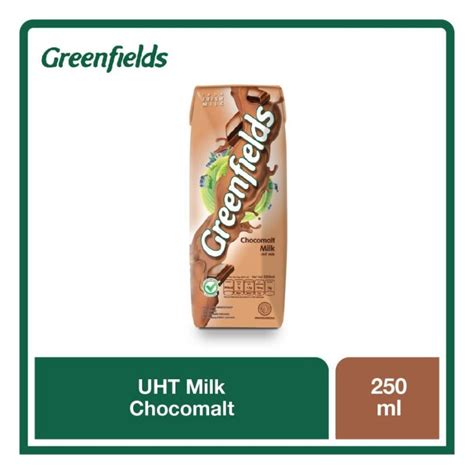 Jual Free Packing Kardus Susu Uht Greenfields Greenfield Chocomalt Milk