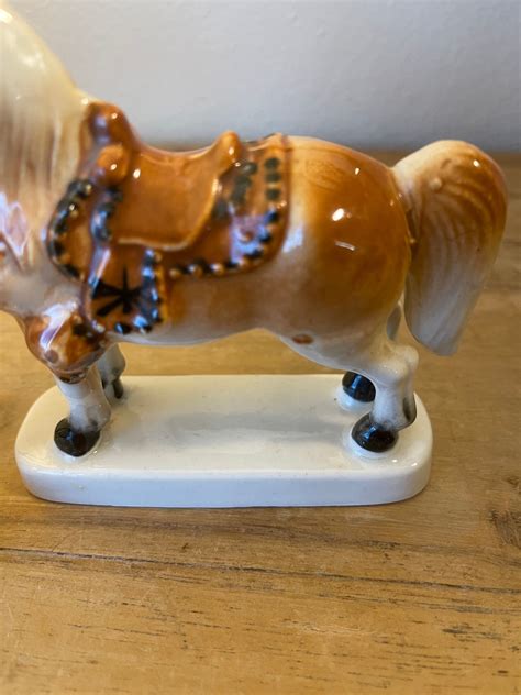 Vintage Horse Figurines - Etsy